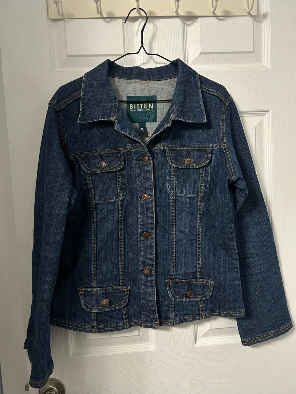 Bitten by Sarah Jessica Parker Indigo Blue Denim Jacket